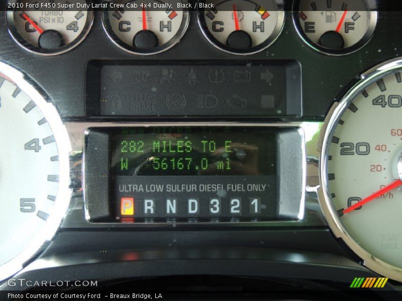 Black / Black 2010 Ford F450 Super Duty Lariat Crew Cab 4x4 Dually