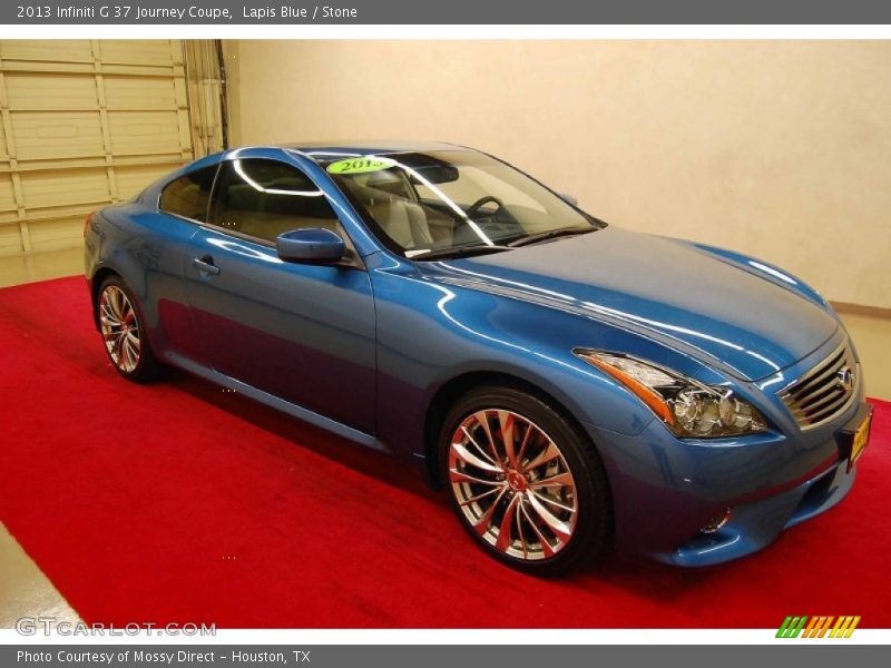Front 3/4 View of 2013 G 37 Journey Coupe