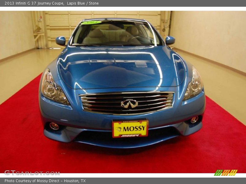 Lapis Blue / Stone 2013 Infiniti G 37 Journey Coupe