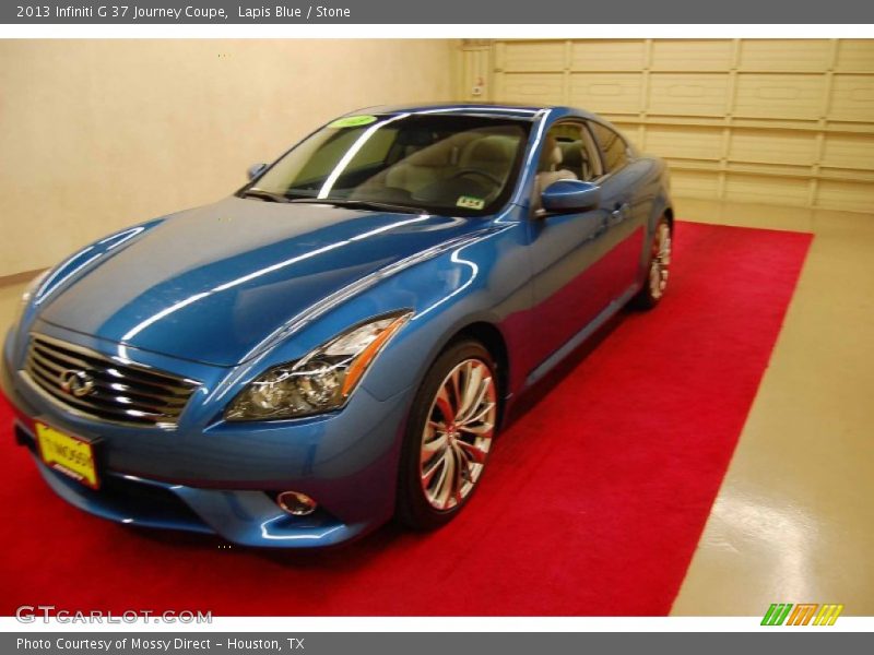 Lapis Blue / Stone 2013 Infiniti G 37 Journey Coupe