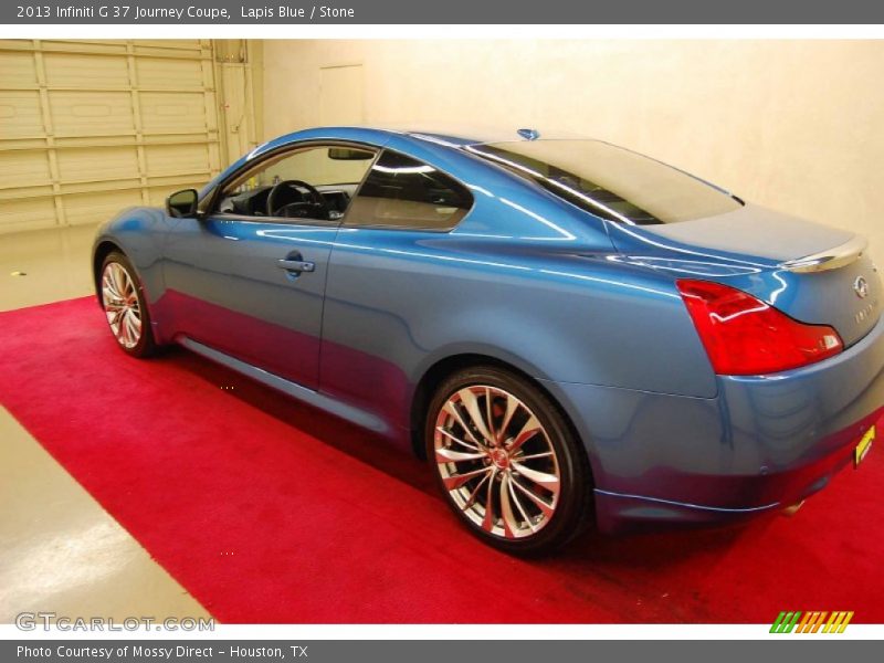 Lapis Blue / Stone 2013 Infiniti G 37 Journey Coupe