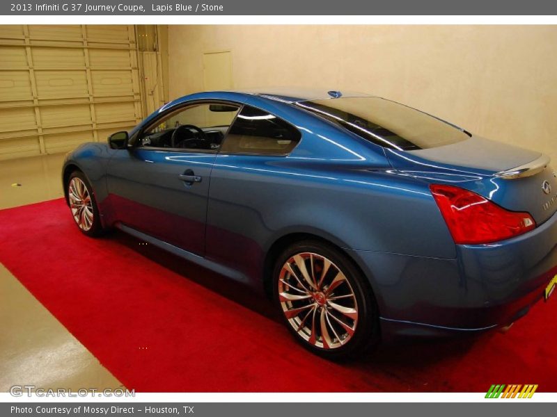 Lapis Blue / Stone 2013 Infiniti G 37 Journey Coupe