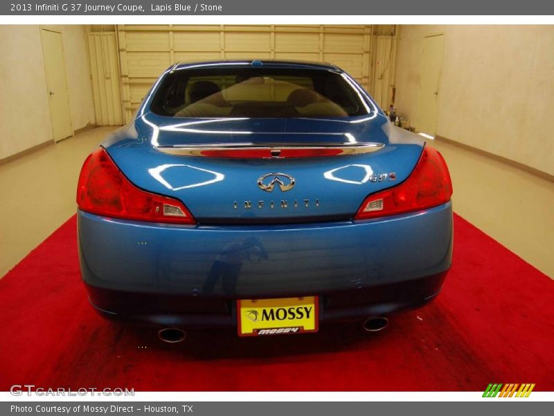 Lapis Blue / Stone 2013 Infiniti G 37 Journey Coupe
