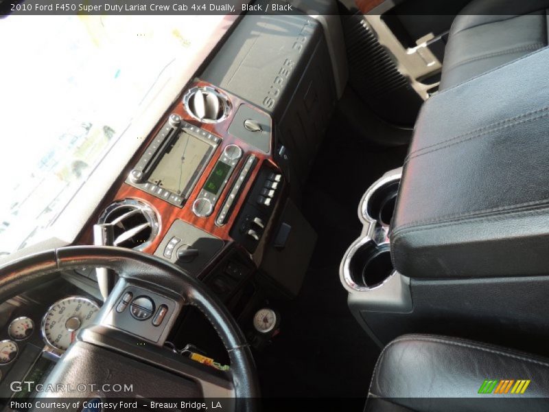 Black / Black 2010 Ford F450 Super Duty Lariat Crew Cab 4x4 Dually