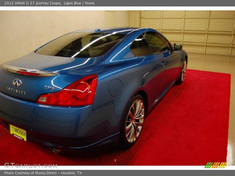Lapis Blue / Stone 2013 Infiniti G 37 Journey Coupe