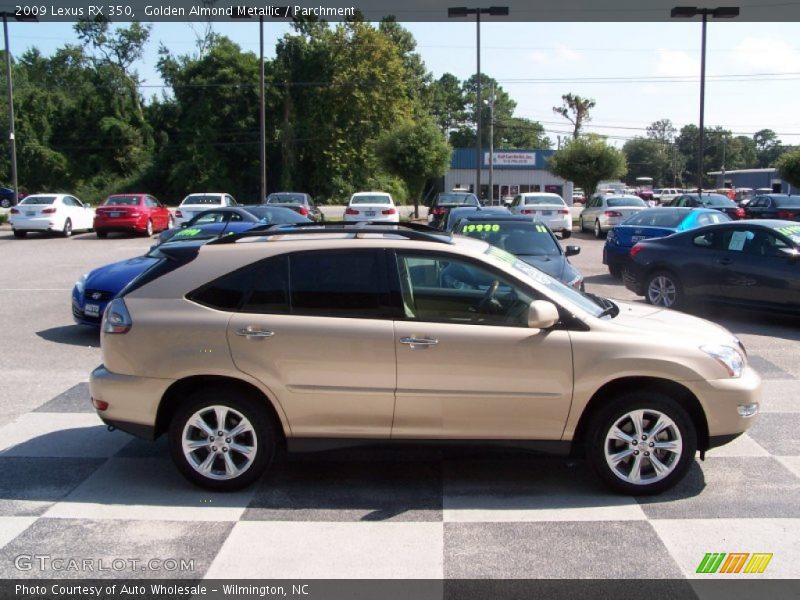 Golden Almond Metallic / Parchment 2009 Lexus RX 350