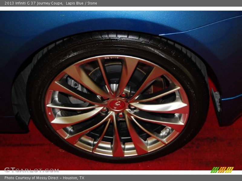 Lapis Blue / Stone 2013 Infiniti G 37 Journey Coupe