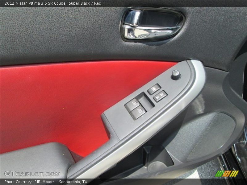 Super Black / Red 2012 Nissan Altima 3.5 SR Coupe