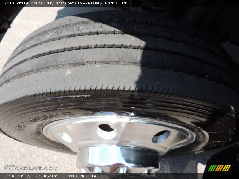 Black / Black 2010 Ford F450 Super Duty Lariat Crew Cab 4x4 Dually