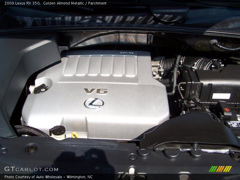 Golden Almond Metallic / Parchment 2009 Lexus RX 350