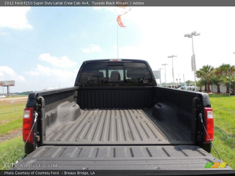 Tuxedo Black Metallic / Adobe 2012 Ford F250 Super Duty Lariat Crew Cab 4x4