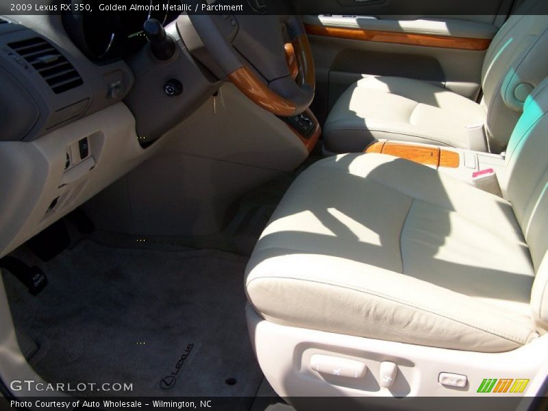 Golden Almond Metallic / Parchment 2009 Lexus RX 350