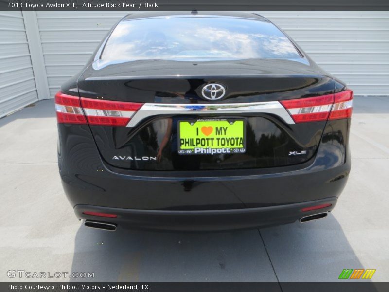Attitude Black Pearl / Black 2013 Toyota Avalon XLE
