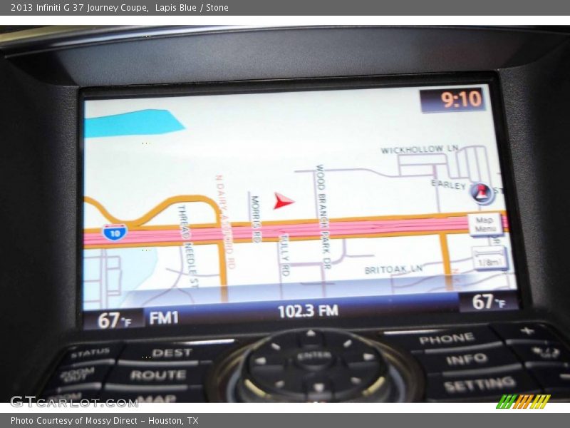Lapis Blue / Stone 2013 Infiniti G 37 Journey Coupe