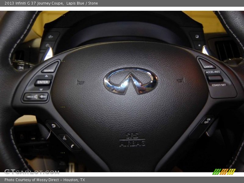Lapis Blue / Stone 2013 Infiniti G 37 Journey Coupe