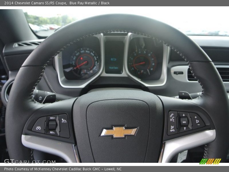 Blue Ray Metallic / Black 2014 Chevrolet Camaro SS/RS Coupe