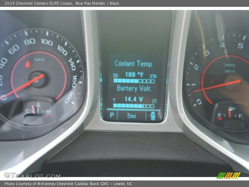 Blue Ray Metallic / Black 2014 Chevrolet Camaro SS/RS Coupe