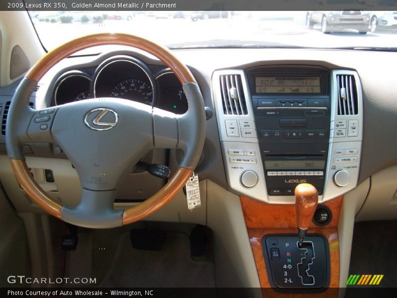 Golden Almond Metallic / Parchment 2009 Lexus RX 350