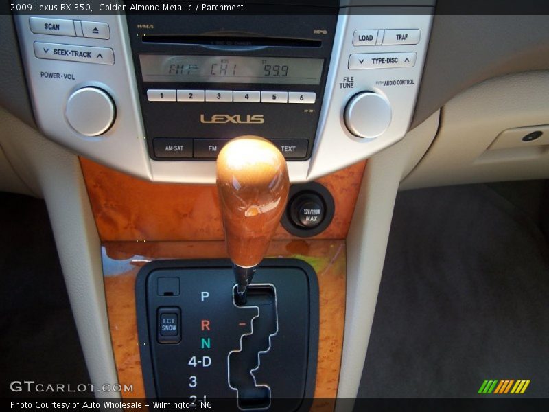 Golden Almond Metallic / Parchment 2009 Lexus RX 350