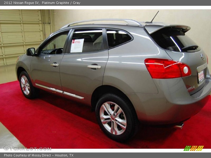 Platinum Graphite / Gray 2012 Nissan Rogue SV