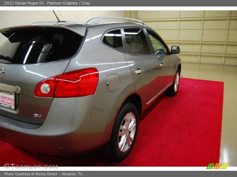 Platinum Graphite / Gray 2012 Nissan Rogue SV