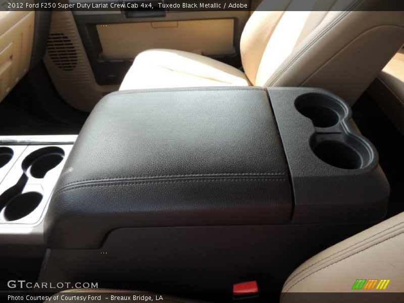 Tuxedo Black Metallic / Adobe 2012 Ford F250 Super Duty Lariat Crew Cab 4x4