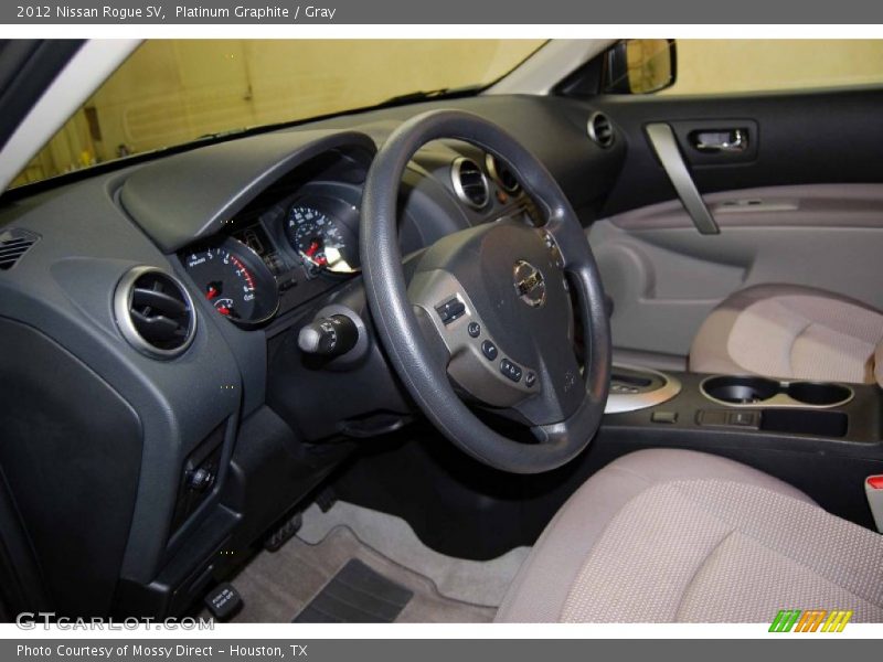Platinum Graphite / Gray 2012 Nissan Rogue SV