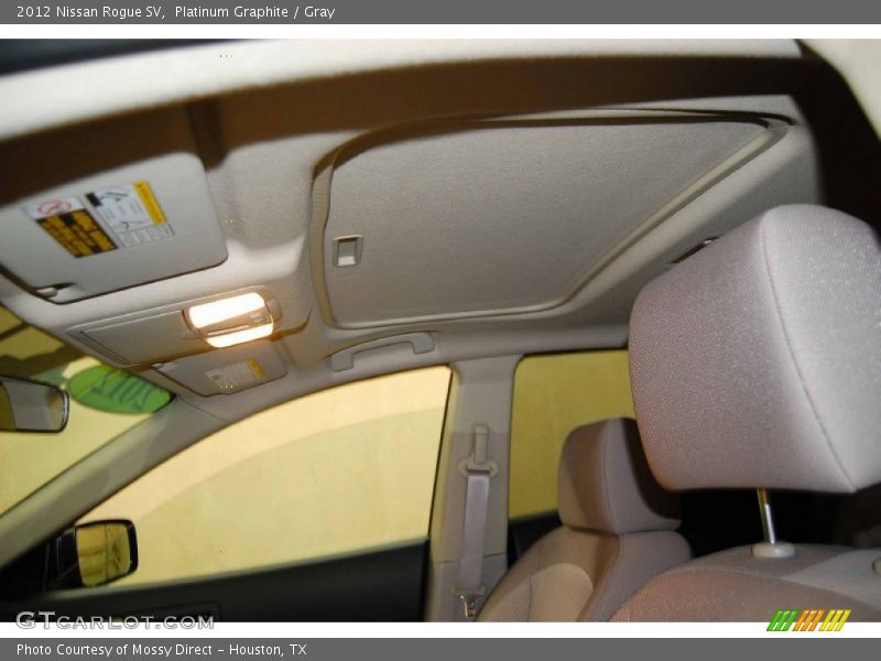Platinum Graphite / Gray 2012 Nissan Rogue SV