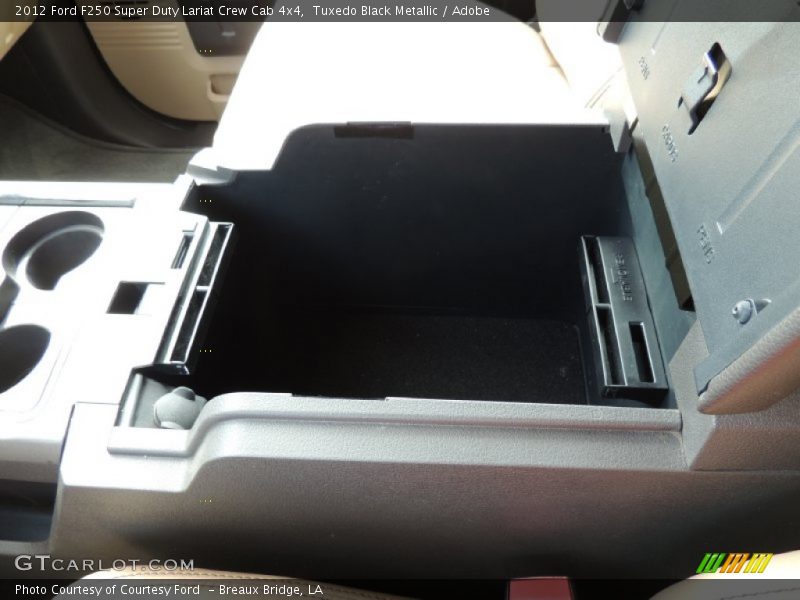 Tuxedo Black Metallic / Adobe 2012 Ford F250 Super Duty Lariat Crew Cab 4x4