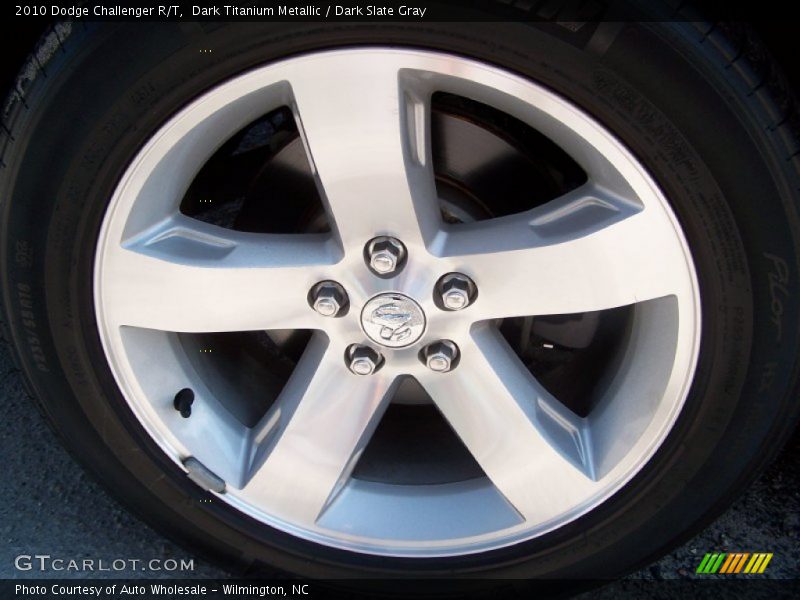 Dark Titanium Metallic / Dark Slate Gray 2010 Dodge Challenger R/T
