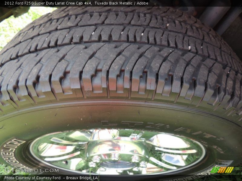 Tuxedo Black Metallic / Adobe 2012 Ford F250 Super Duty Lariat Crew Cab 4x4