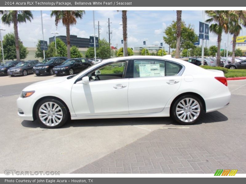 Bellanova White Pearl / Seacoast 2014 Acura RLX Technology Package