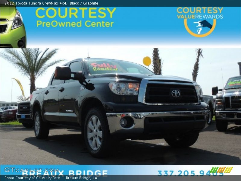 Black / Graphite 2012 Toyota Tundra CrewMax 4x4