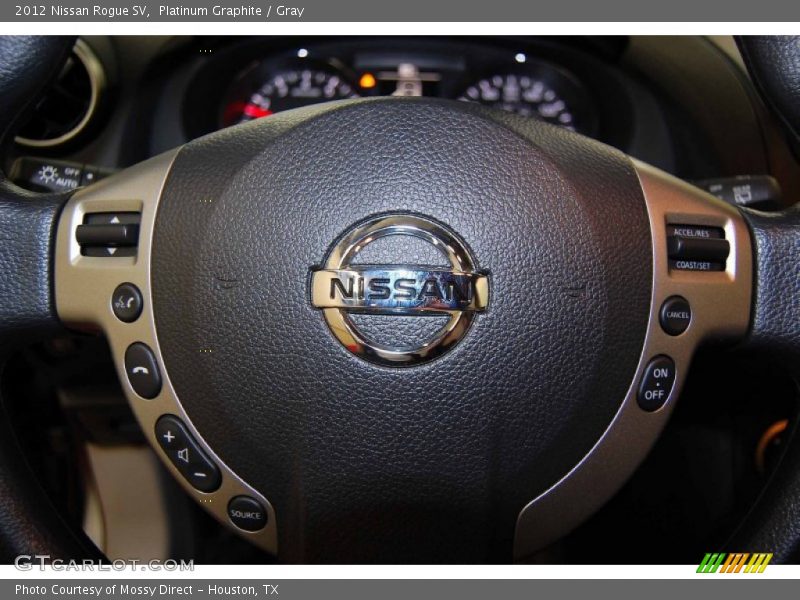 Platinum Graphite / Gray 2012 Nissan Rogue SV