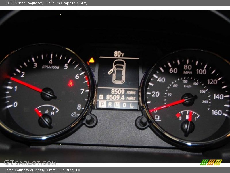 Platinum Graphite / Gray 2012 Nissan Rogue SV