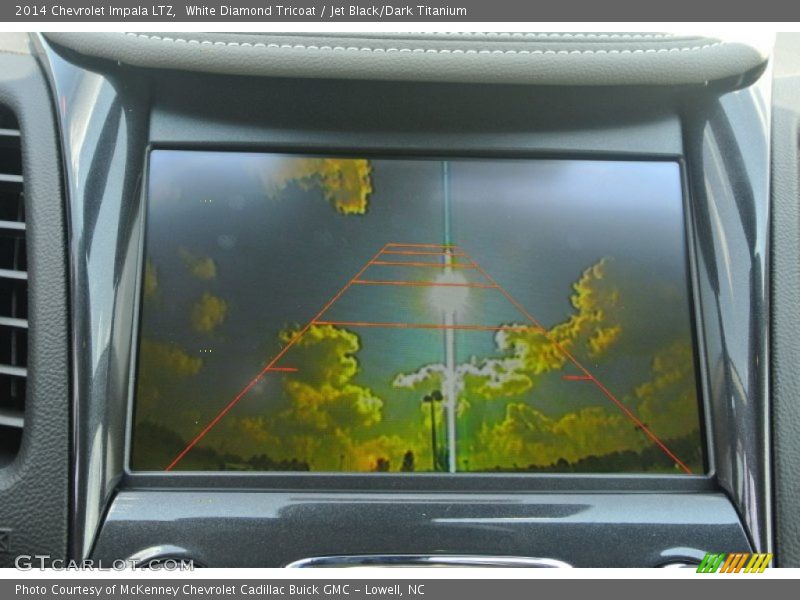 White Diamond Tricoat / Jet Black/Dark Titanium 2014 Chevrolet Impala LTZ