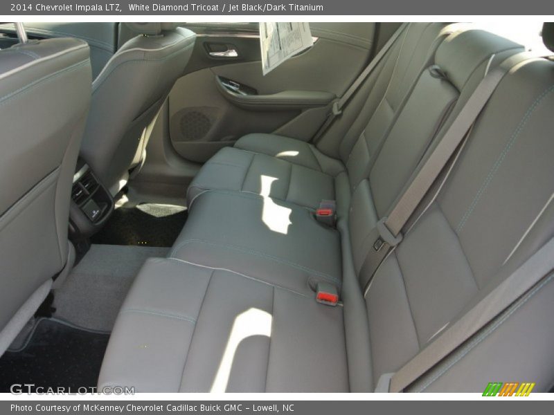 White Diamond Tricoat / Jet Black/Dark Titanium 2014 Chevrolet Impala LTZ