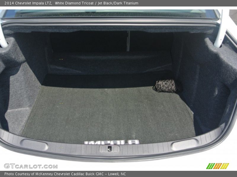 White Diamond Tricoat / Jet Black/Dark Titanium 2014 Chevrolet Impala LTZ
