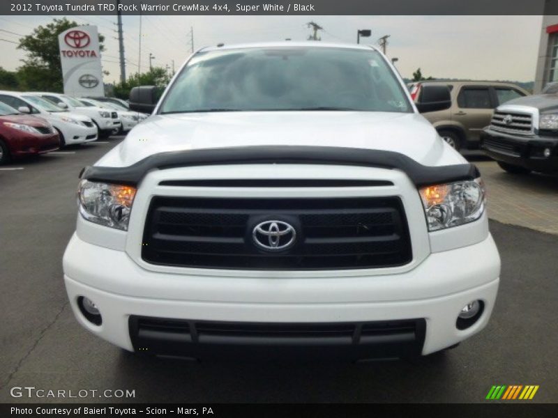 Super White / Black 2012 Toyota Tundra TRD Rock Warrior CrewMax 4x4