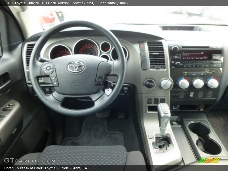 Super White / Black 2012 Toyota Tundra TRD Rock Warrior CrewMax 4x4