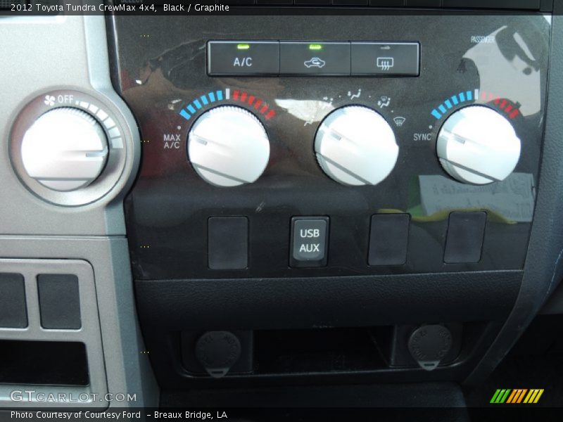 Black / Graphite 2012 Toyota Tundra CrewMax 4x4