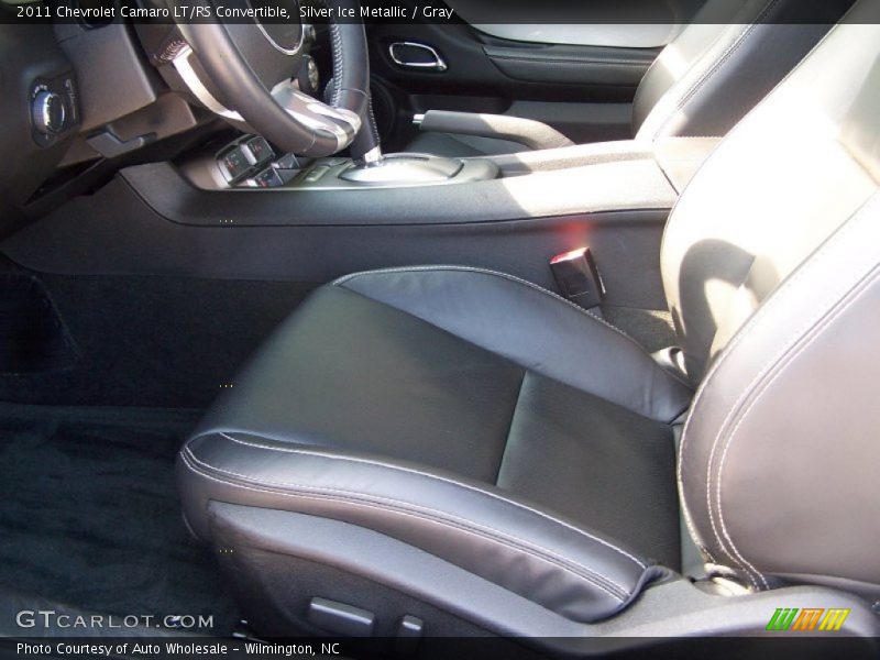 Silver Ice Metallic / Gray 2011 Chevrolet Camaro LT/RS Convertible