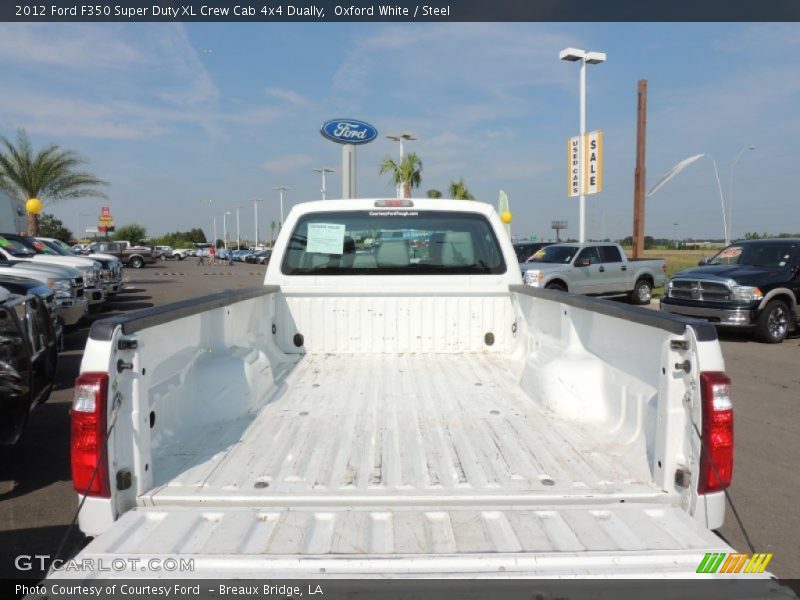 Oxford White / Steel 2012 Ford F350 Super Duty XL Crew Cab 4x4 Dually