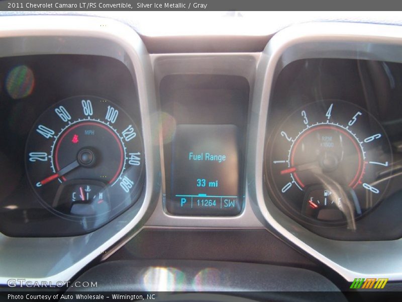 Silver Ice Metallic / Gray 2011 Chevrolet Camaro LT/RS Convertible