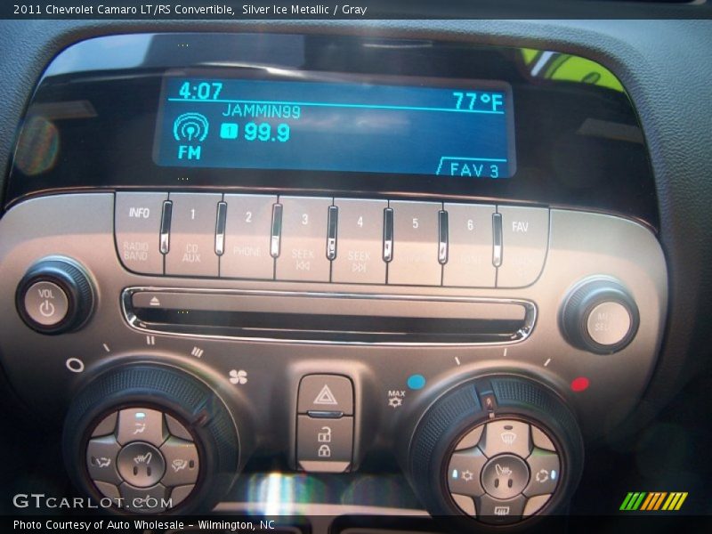 Silver Ice Metallic / Gray 2011 Chevrolet Camaro LT/RS Convertible