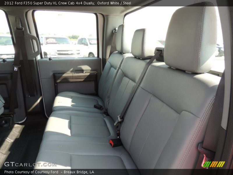 Oxford White / Steel 2012 Ford F350 Super Duty XL Crew Cab 4x4 Dually