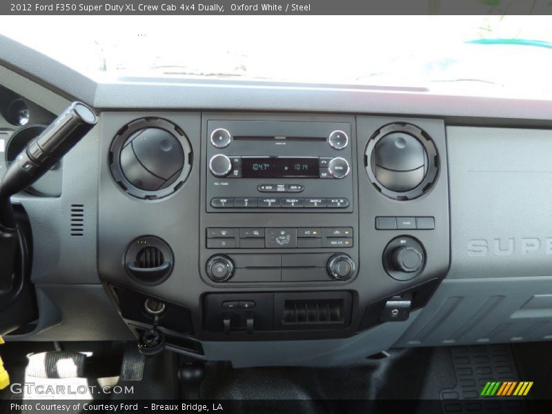 Oxford White / Steel 2012 Ford F350 Super Duty XL Crew Cab 4x4 Dually