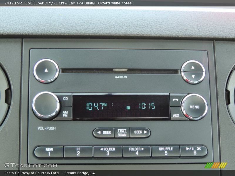 Oxford White / Steel 2012 Ford F350 Super Duty XL Crew Cab 4x4 Dually