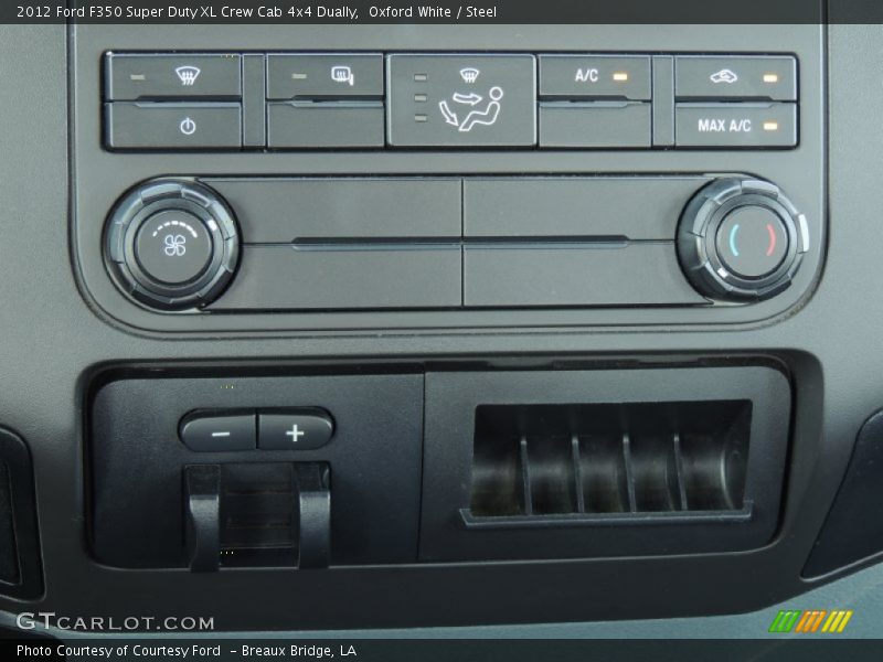 Oxford White / Steel 2012 Ford F350 Super Duty XL Crew Cab 4x4 Dually