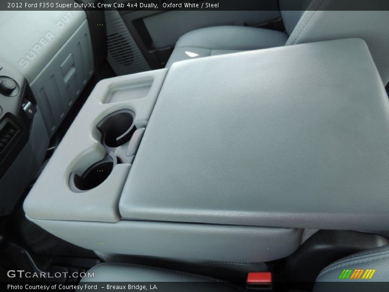Oxford White / Steel 2012 Ford F350 Super Duty XL Crew Cab 4x4 Dually